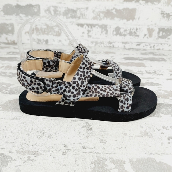 NEW Stuart Weitzman Vail Cheetah Suede Slingback Sport Sandals K595 - Picture 5 of 11